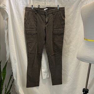 LOFT Women's Straight Leg Jeans - Brown